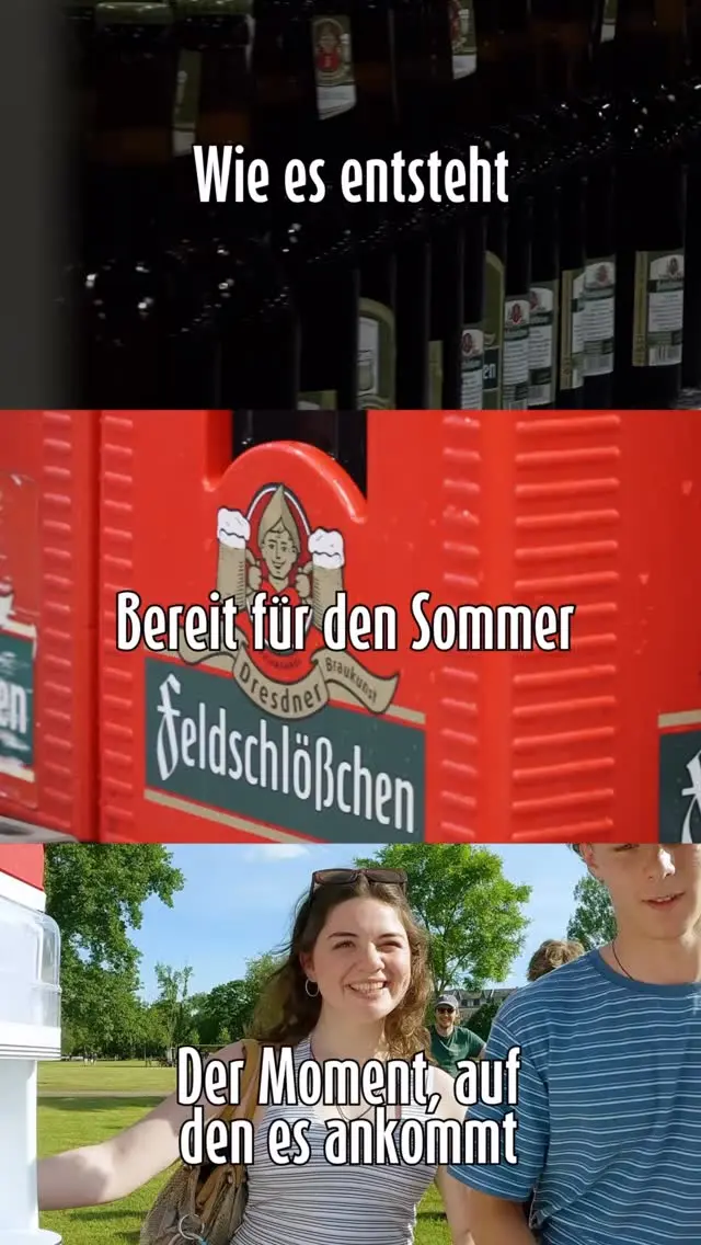 Ein Bier, drei Momente 🍺

Von der Flasche bis zum Feierabend im Park. So entsteht der Sommer, wie wir ihn lieben.

Tag jemanden, mit dem du diesen Moment teilen würdest 👇

#feldschlößchen #bier #momente #sommer #dresden
