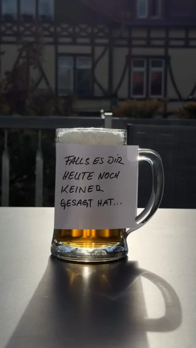 Falls es dir heute noch keiner gesagt hat: 🍺

Du hast dir sowas von ein kühles Bier verdient. Egal ob Stress im Job, volle To-do-Liste oder einfach ein langer Tag: Jetzt ist Feierabend.

Tag jemanden, der diese Nachricht heute braucht. 👇

#Feldschlößchen #Feierabend #Prost #Dresden #Bier